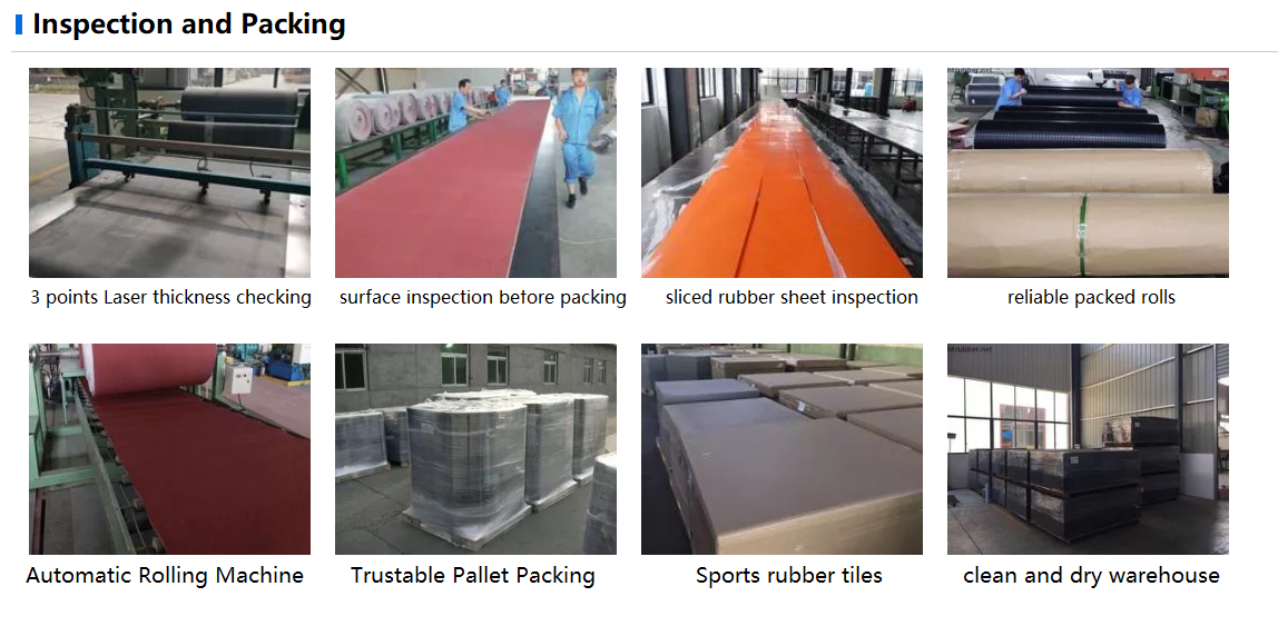 rubber sheet inspection in rubber sheet factory